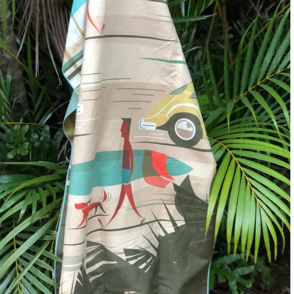 Colorful Surfer Towel Set